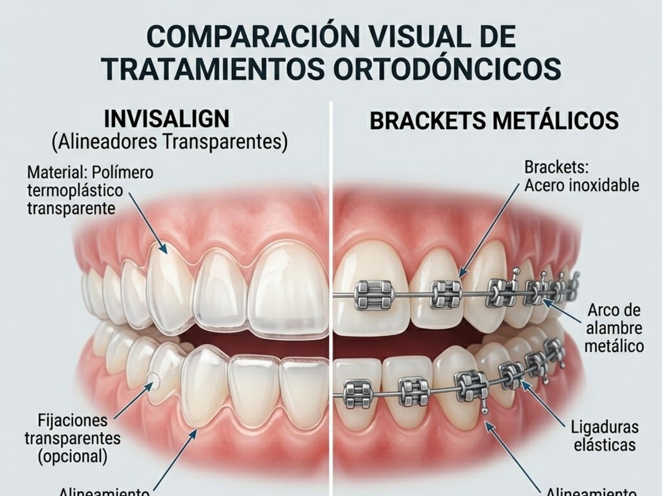 Invisalign vs Brackets